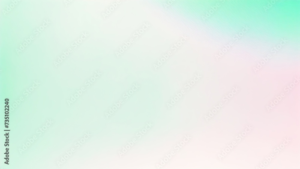 Fototapeta premium Abstract White, teal, green, and pink grainy gradient background
