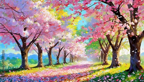 Sakura tree photo