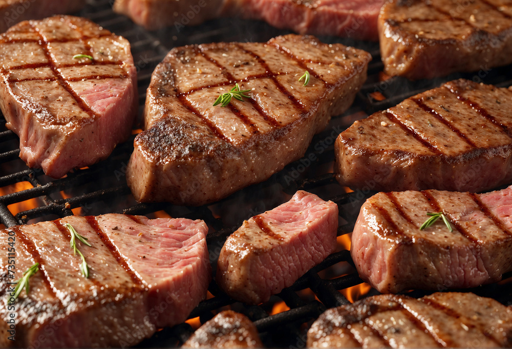 Juicy grilled steak Juicy grilled steak