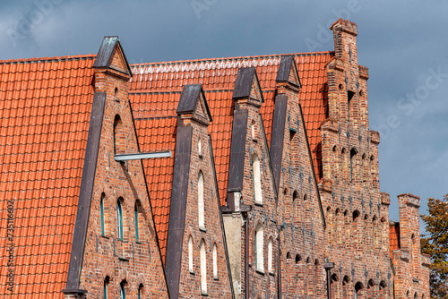 Salzspeicher in the old town of the hanseatic city of Lübeck photo