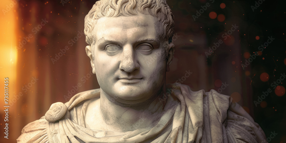 Roman emperor of 1st century CE, Titus, Titus Flavius Vespasianus, Titus Vespasianus Augustus. (79–81 CE)