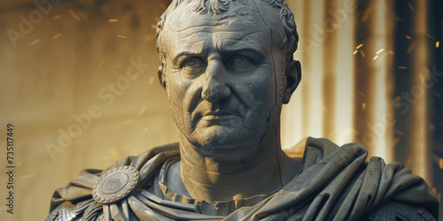 Roman emperor of 1st century CE, Vespasian, Caesar Vespasianus Augustus, Titus Flavius Vespasianus. (69–79 CE)