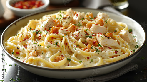 Pasta with vegetables and cheese