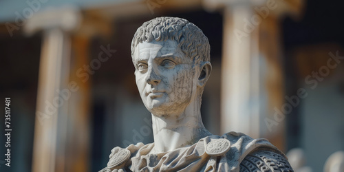 Roman emperor of 1st century CE, Tiberius, Tiberius Caesar Augustus, Tiberius Claudius Nero, Tiberius Claudius Nero Caesar Augustus, Tiberius Julius Caesar Augustus. (14–37 CE) photo