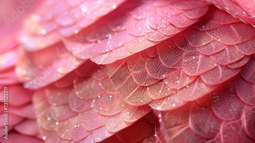 Close-Up View of Dew Drops on Red Rose Petals in Morning Light