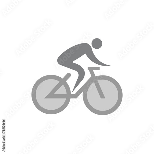 icon vector bicycle template design © irwan