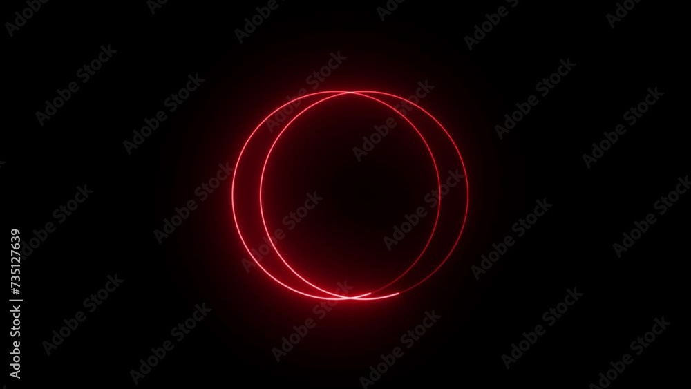 Neon circle color seamless background black background spectrum looped animation fluorescent ultraviolet light glowing neon lines Loop motion Neon circle color seamless background black background spectrum looped animation fluorescent ultraviolet light glowing neon lines Loop motion