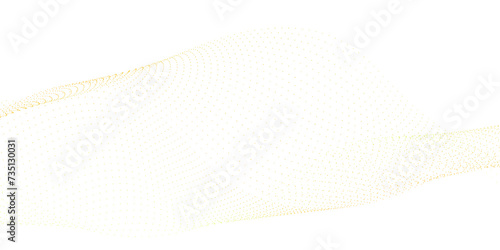 Wave business curve lines on transparent background. Abstract wavy ocean line and future technology, business, voice, sound, music, poster, banner background.