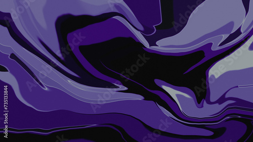 Colourful abstract illustration in black and purple with grainy texture effect/ Background in high resolution 