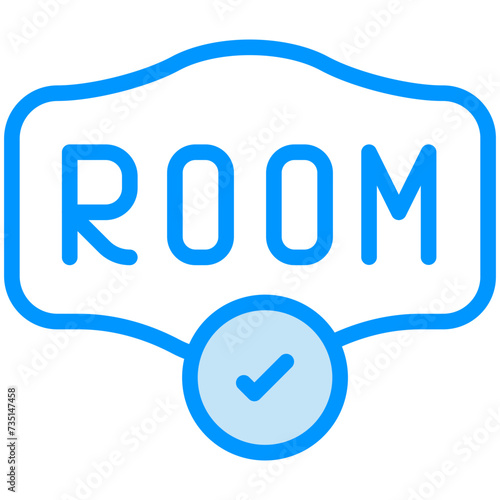 room availability vector design .svg