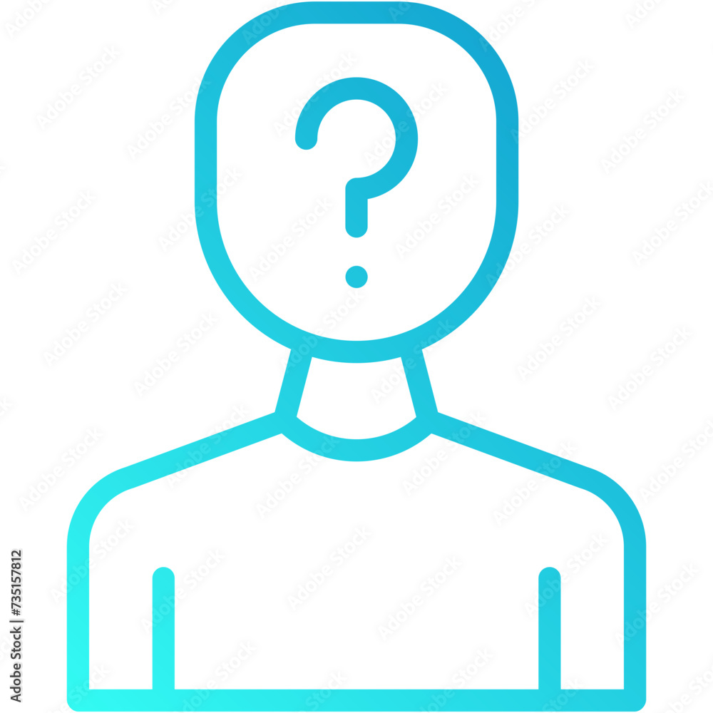 Missing Person vector design icon . svg Missing Person vector design icon . svg