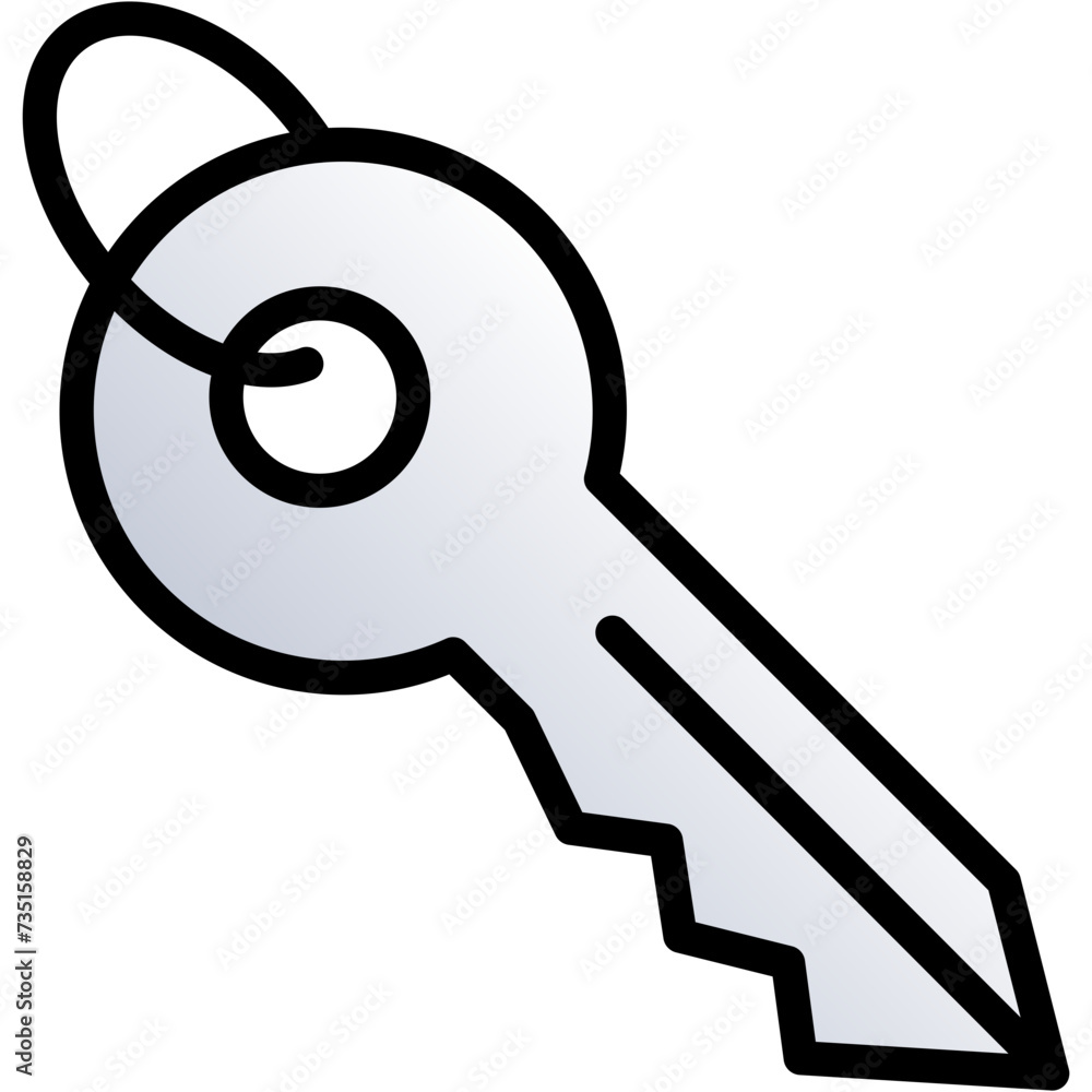 Room Key vector design icon . svg Room Key vector design icon . svg
