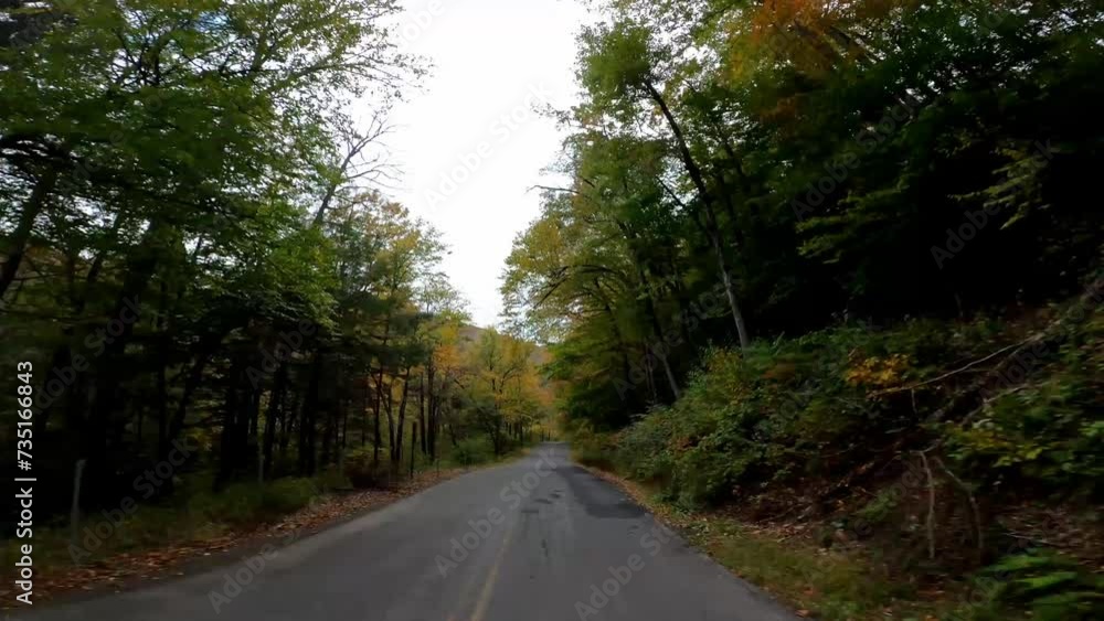 Catskills Driving 0441 Autumn Catskills Driving 0441 Autumn