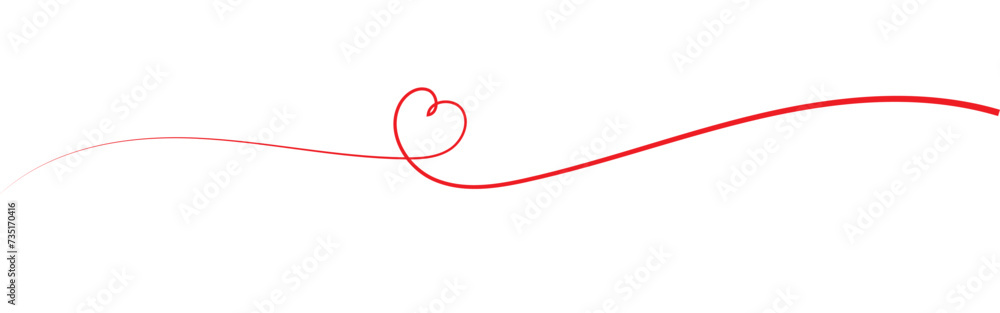 Doodle heart set vector illustration isolated on white background.