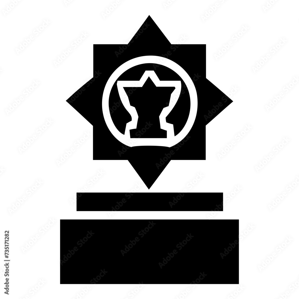 Stunning Award Vector Icon: Elegant Trophy and Ribbon Graphics for Recognition, Achievement & Honors Stunning Award Vector Icon: Elegant Trophy and Ribbon Graphics for Recognition, Achievement & Honors
