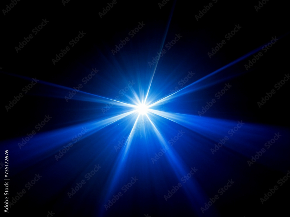 Obraz premium Light lens flare background effect