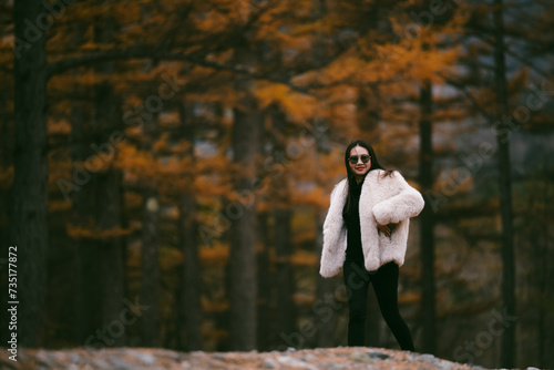 Asian woman person in natur...