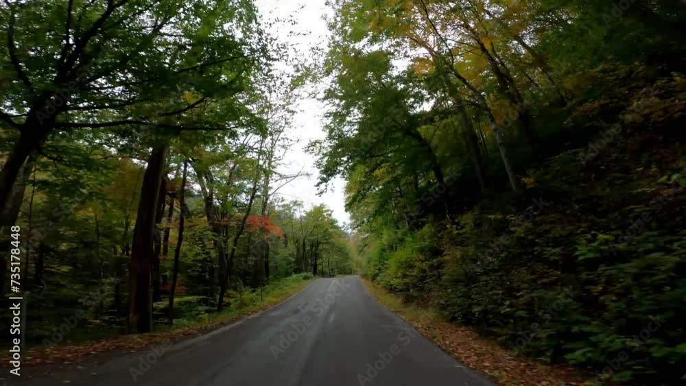 Catskills Driving 0440 Autumn Catskills Driving 0440 Autumn