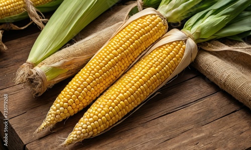 Bountiful Harvest: Sunlit Sweet Corn Awakens the Senses