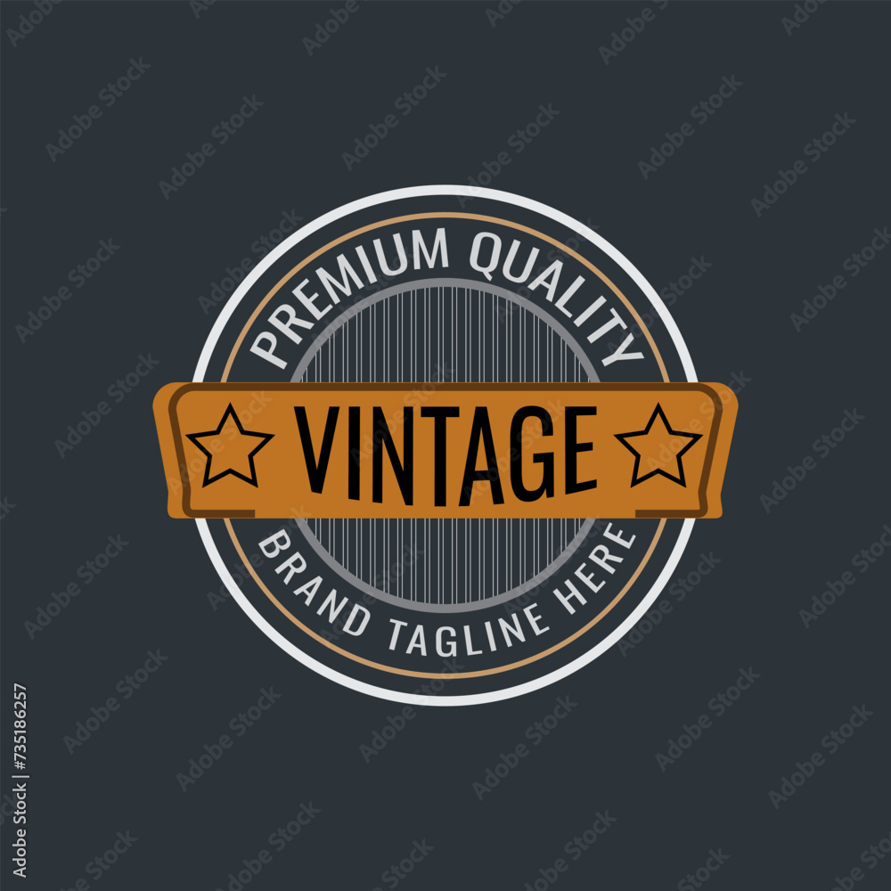 vintage logo for business