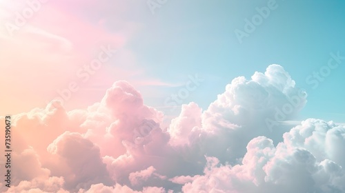 Cloud or sky Abstract Texture - Generative AI 