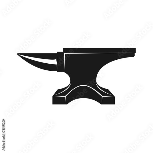 Anvil for Blacksmith. Vector image