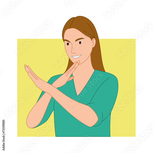 International womens day. Vector image