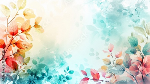 Professional spring and summer background. For presentations and product displays. The place for the text  the inscription