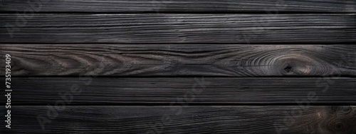 Close-up of black wood structure and texture background with place for text