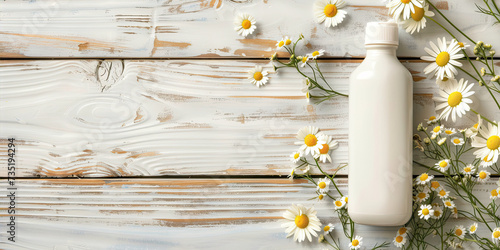 spa soap flowers on wooden background