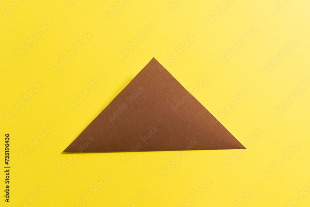 Step by step photo instruction how to make origami paper bear. Simple diy kids children's concept. Step by step photo instruction how to make origami paper bear. Simple diy kids children's concept.