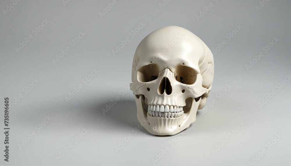 Skull silhouette cutout Skull silhouette cutout