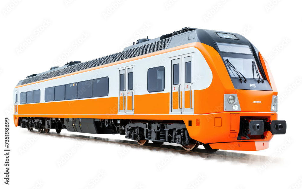 Tangerine Transit isolated on transparent Background