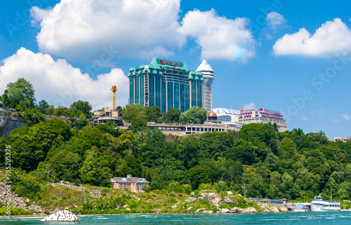 Sheraton Fallsview Hotel overlooking Niagara Falls