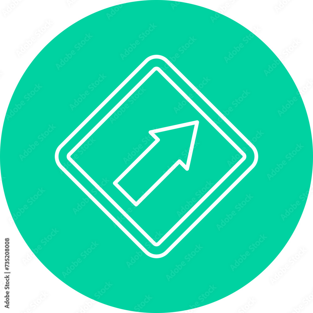 Top Right Line Circle Icon For Personal And Commercial Use Top Right Line Circle Icon For Personal And Commercial Use