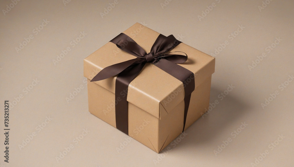 Eco-friendly gift box with ribbon, box cutter Eco-friendly gift box with ribbon, box cutter