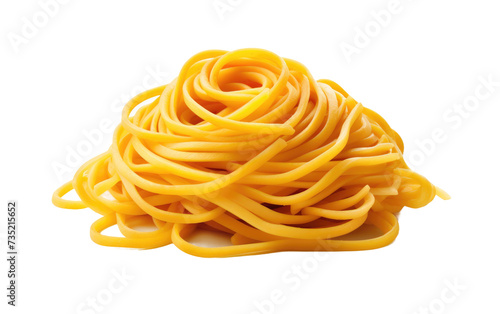 Pasta Twists isolated on transparent Background
