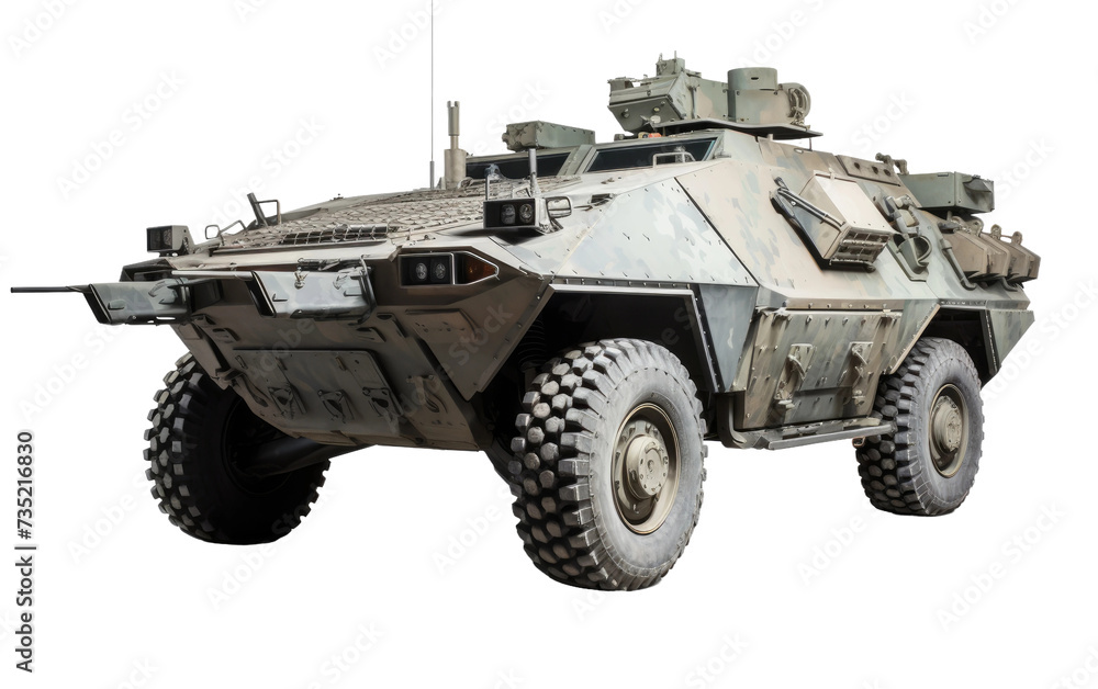 Armored Stryker isolated on transparent Background Armored Stryker isolated on transparent Background