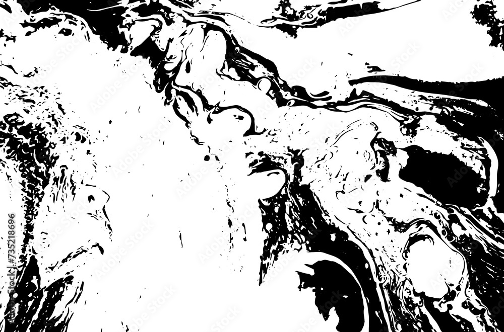 Naklejka premium Rustic grunge texture with grain and stains. Abstract noise background. PNG graphic illustration with transparent background.