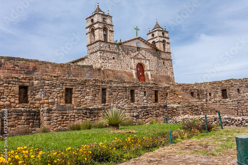 фотографія Vilcashuamán, the great Inca complex of Ayacucho in Peru