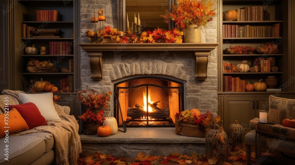 autumn cozy home fall