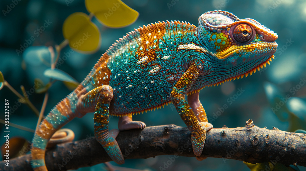 Obraz premium Chameleon.