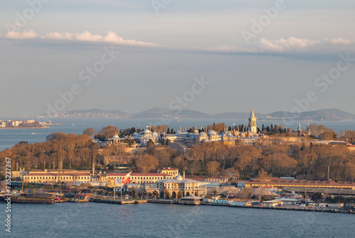 Topkapi Palace and Golden Horn Waterfront