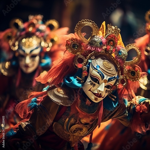 Documenting Performers in Exquisite Masks