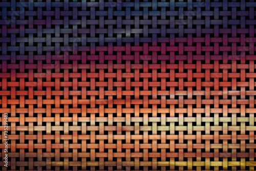 weaved halftone colorful pattern