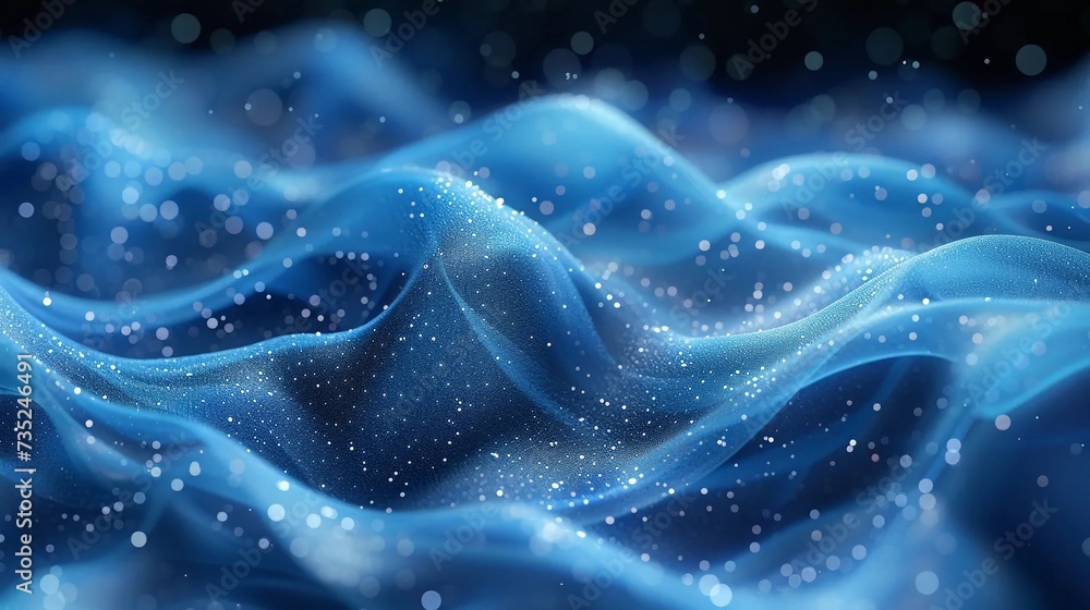 Naklejka premium Blue abstract technology background