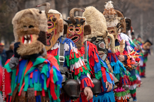 Masquerade Festival in Kyustendil, Bulgaria. Culture, local.