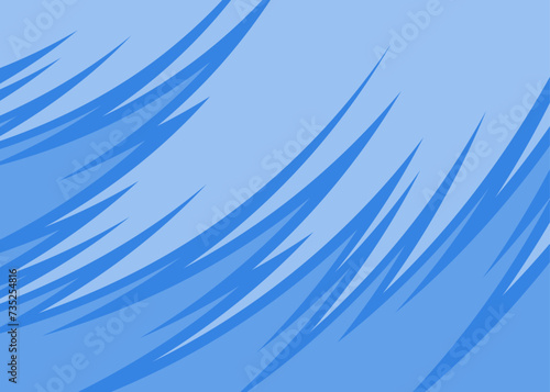 Abstract background with curved spike line pattern and with some copy space area