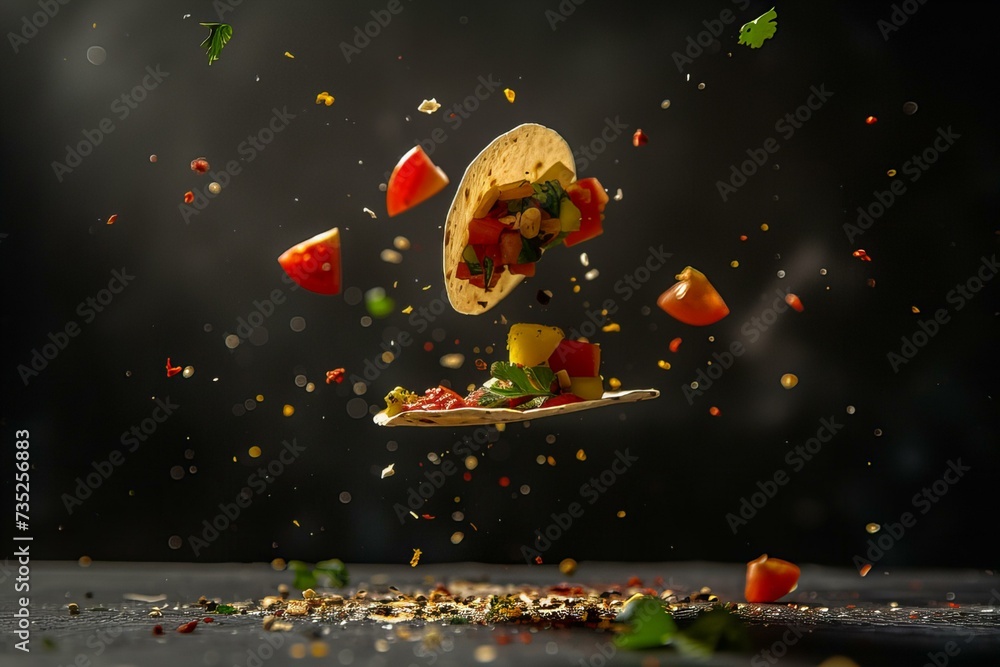 Naklejka premium Mexican Food