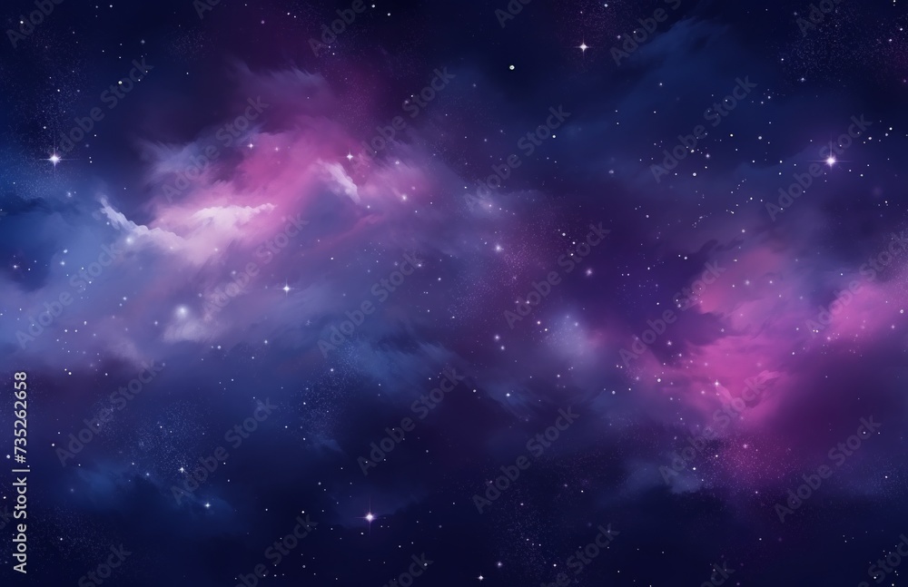 purple and blue space wallpaper